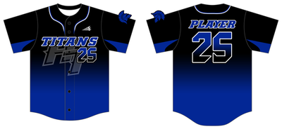 Hopewell Titans 7U Custom NanoDri Baseball Jersey #J4B