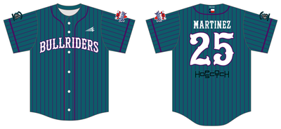 Fort Worth BullRiders Custom HexaFlex Baseball Jersey #J3c