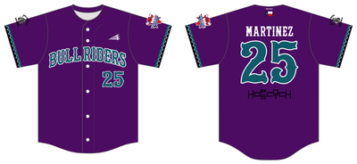 Fort Worth BullRiders Custom HexaFlex Baseball Jersey #J5