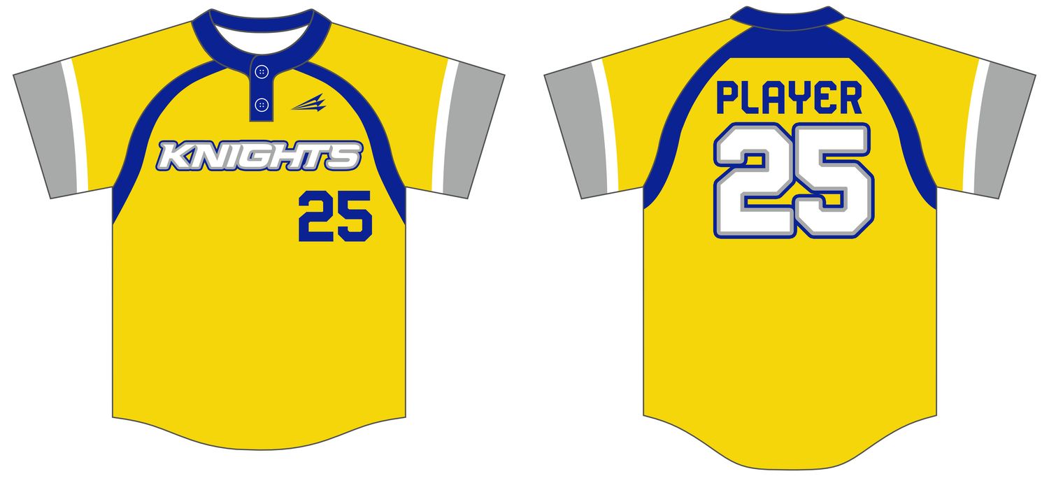 Norwin Knights Baseball Custom Hexaflex Baseball Jersey #J5