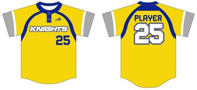Norwin Knights Baseball Custom Hexaflex Baseball Jersey #J5
