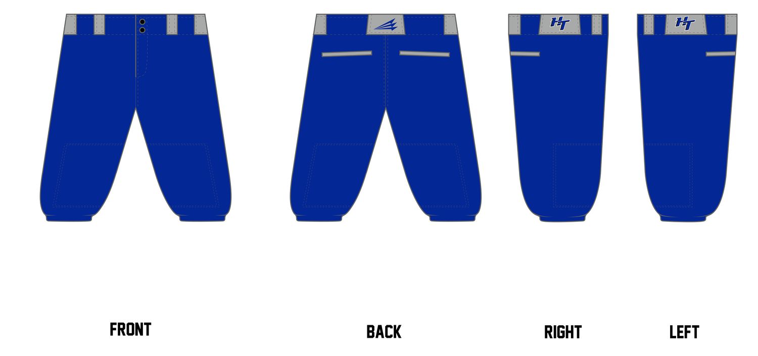 Hopewell Titans 7U Custom Knicker Baseball Pant #BP8