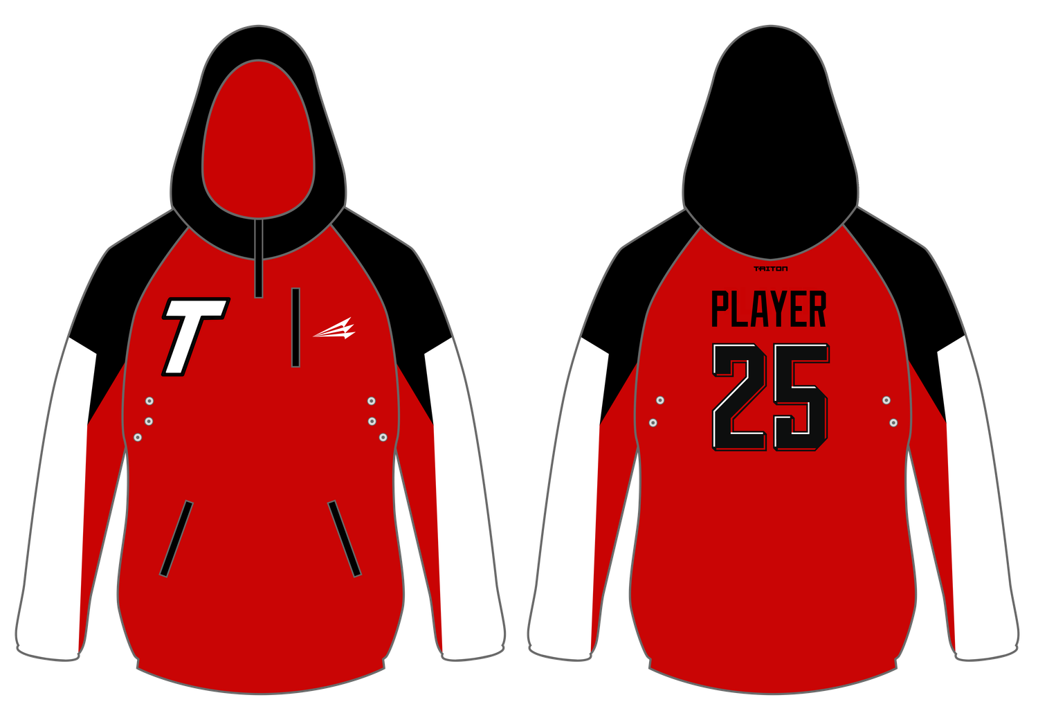 Thunder Custom Gladiator Hoodie #GH2