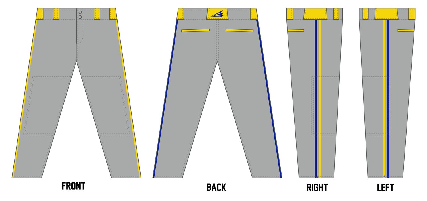 Norwin Knights Baseball Custom Athletic Cut Baseball Pant #BP4