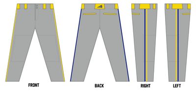 Norwin Knights Baseball Custom Athletic Cut Baseball Pant #BP4