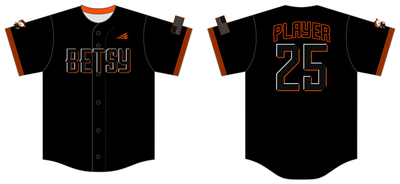 Jr. Cyclones 8U Custom HexaFlex Baseball Jersey #J2