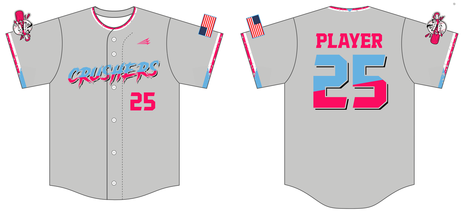 Crushers Custom HexaFlex Baseball Jersey #J2B