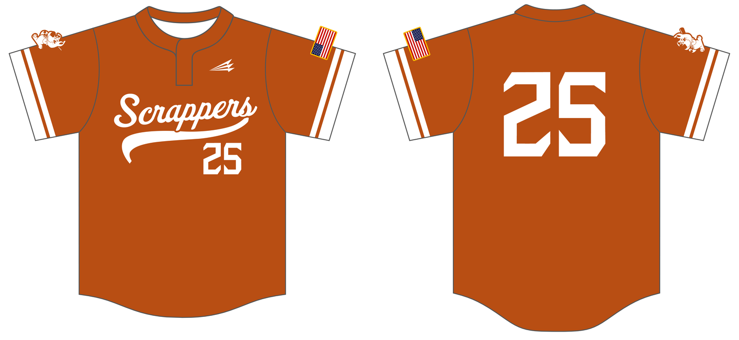 Mead Scrappers Custom HexaFlex Baseball Jersey #J1B