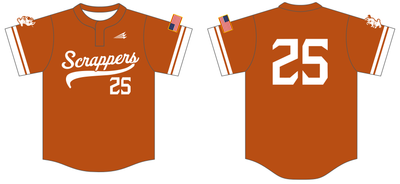 Mead Scrappers Custom HexaFlex Baseball Jersey #J1B