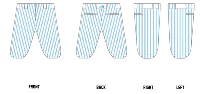 Prime X Custom Knicker Baseball Pant #BP5