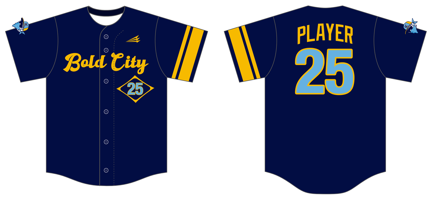 Bold City Bandits Custom Nanodri Baseball Jersey #J18B