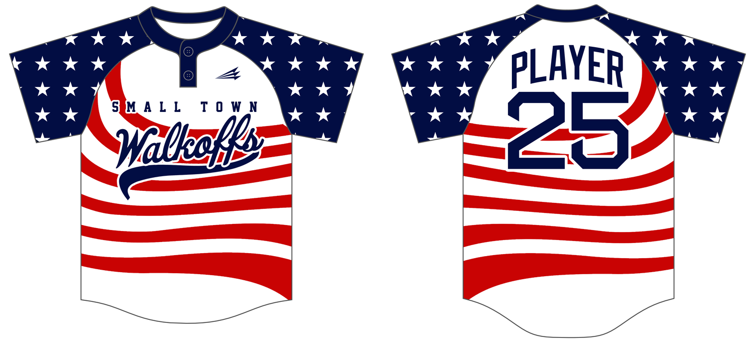 Small-Town walkoffs Custom HexaFlex Baseball Jersey #J2B