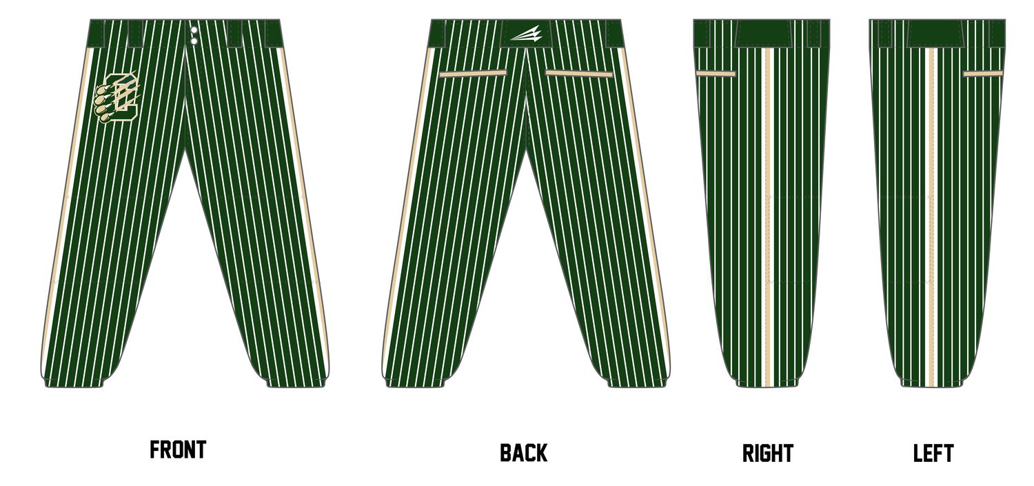 Concord HS Bears Custom Fastpitch Pant #FP1