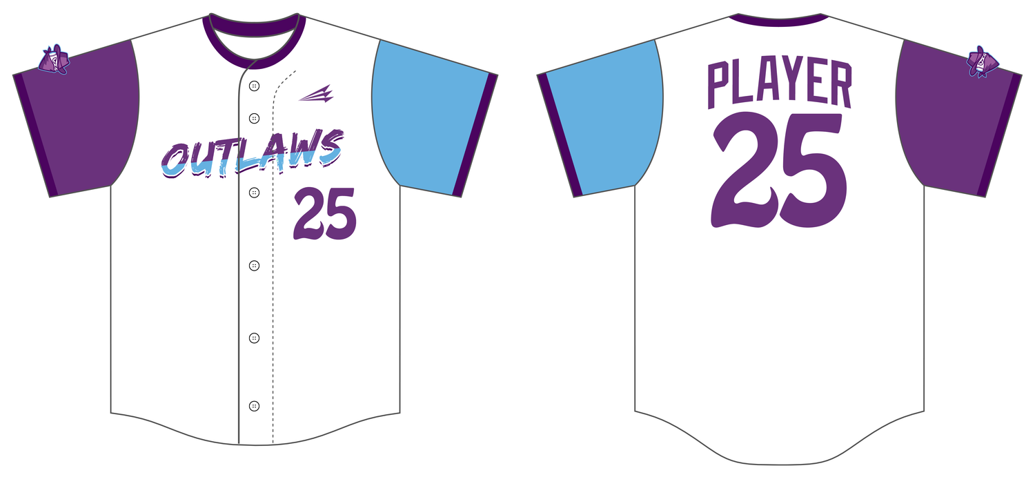 Aviston Outlaws Custom HexaFlex Baseball Jersey #J2C