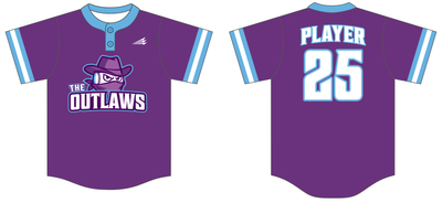 Aviston Outlaws Custom HexaFlex Baseball Jersey #J3B