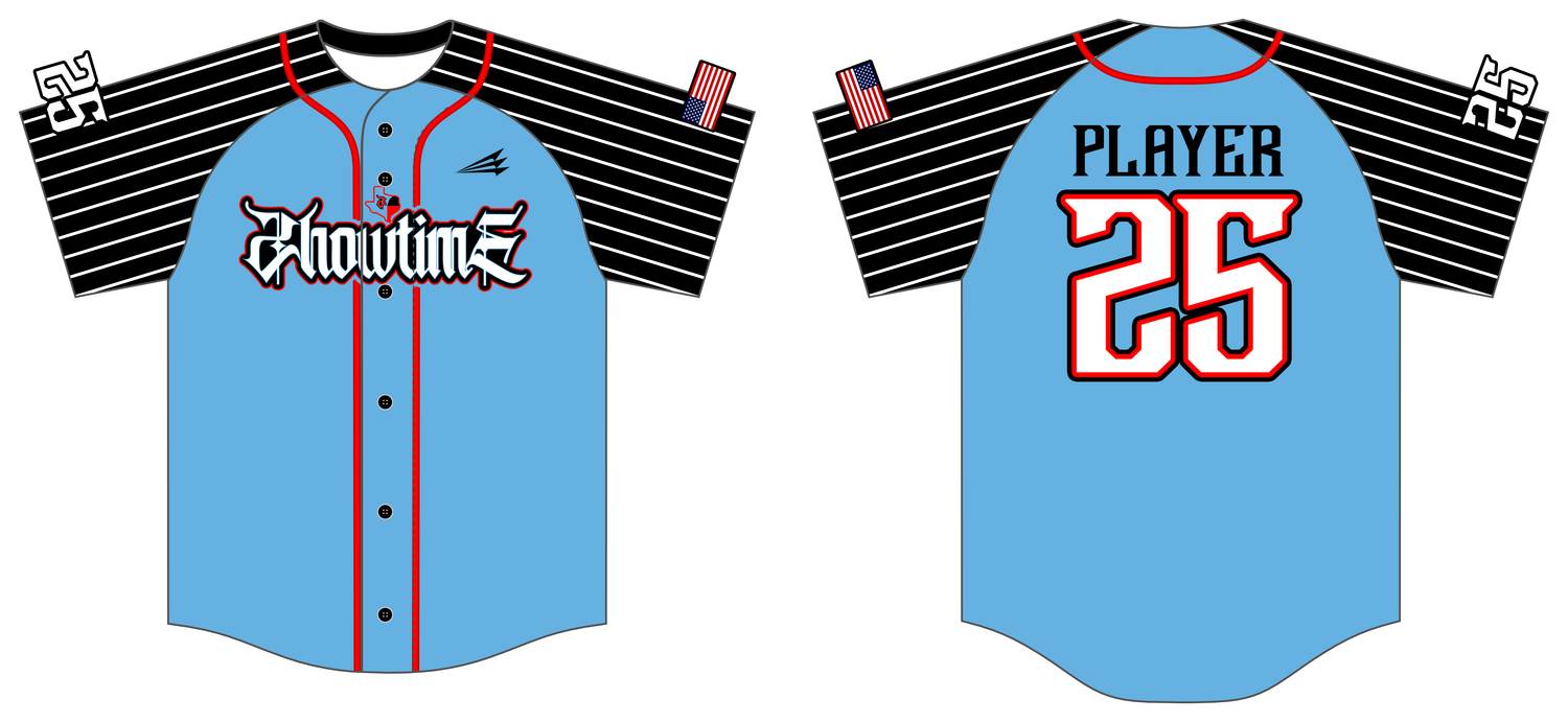 WTX Showtime Custom HexaFlex Baseball Jersey #J2C
