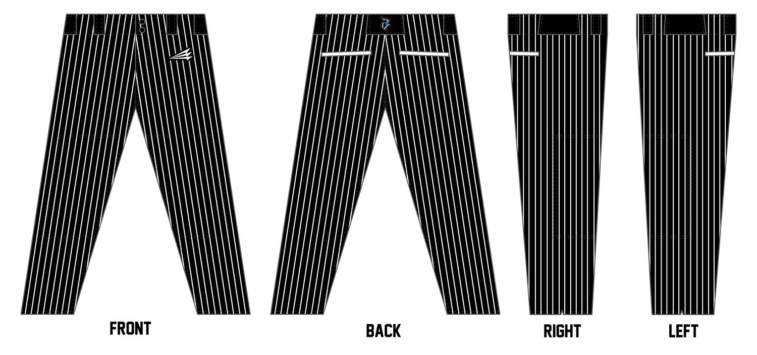 WTX Showtime Custom Athletic Cut Baseball Pant #BP2C