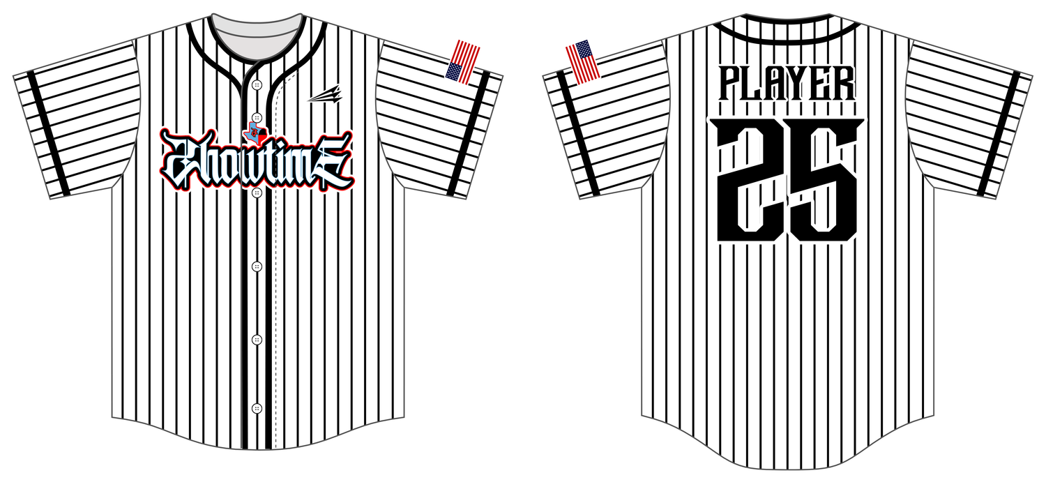 WTX Showtime Custom HexaFlex Baseball Jersey #J3