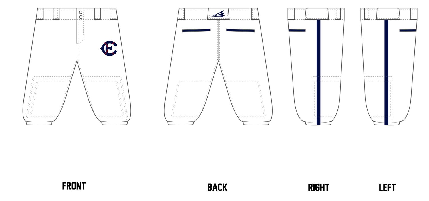 Enterprise Choppers Custom Knicker Cut Baseball Pant #BP6B