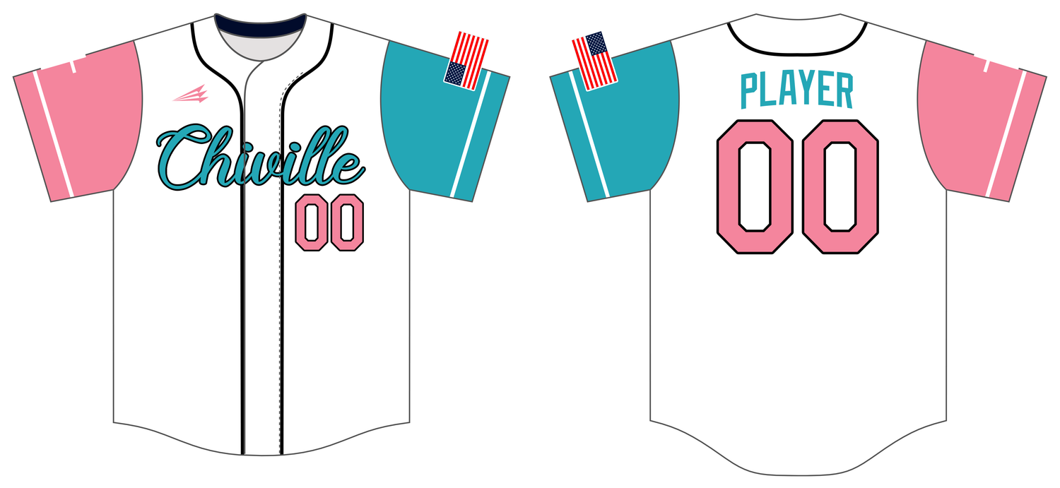 Chiville Sharx Custom HexaFlex Baseball Jersey #J4E
