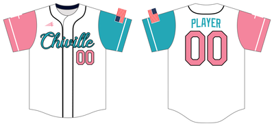 Chiville Sharx Custom HexaFlex Baseball Jersey #J4E
