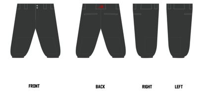 SIX RIVERS KINGS Custom Knicker Baseball Pant #BP6CK