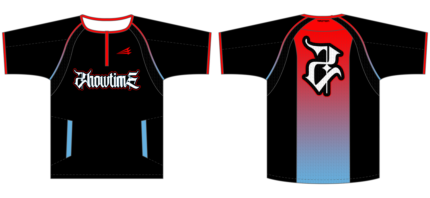 WTX Showtime Baseball Custom Cage Jacket #CC3