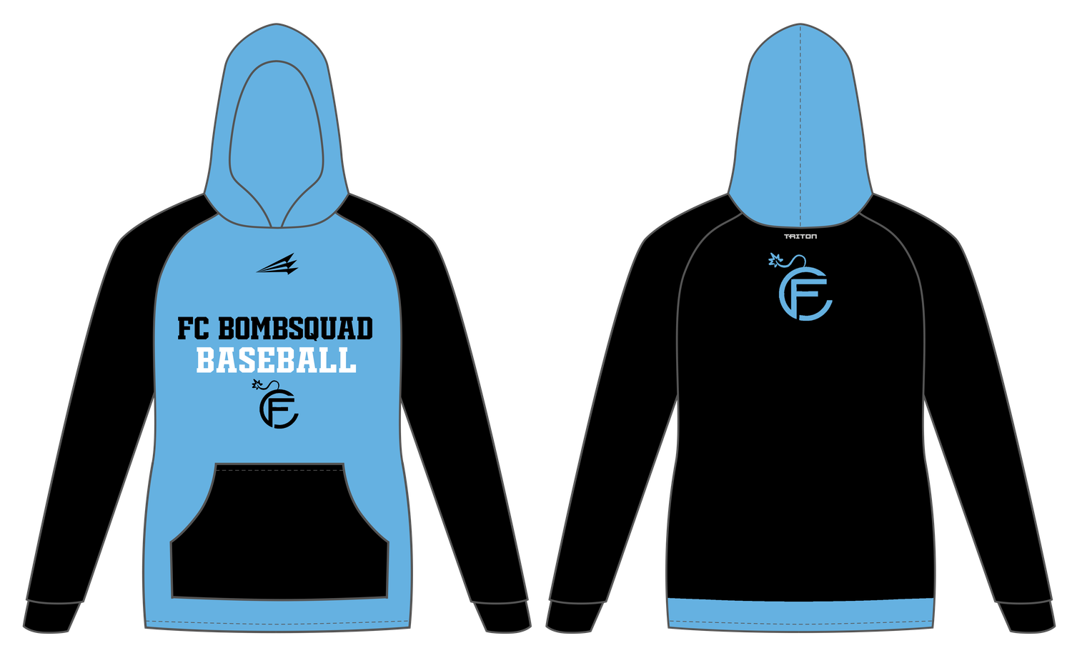 FC Bombsquad Custom Vulcan Hoodie #VH1