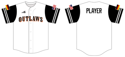 RP Outlaws Custom NanoDri Baseball Jersey #J3