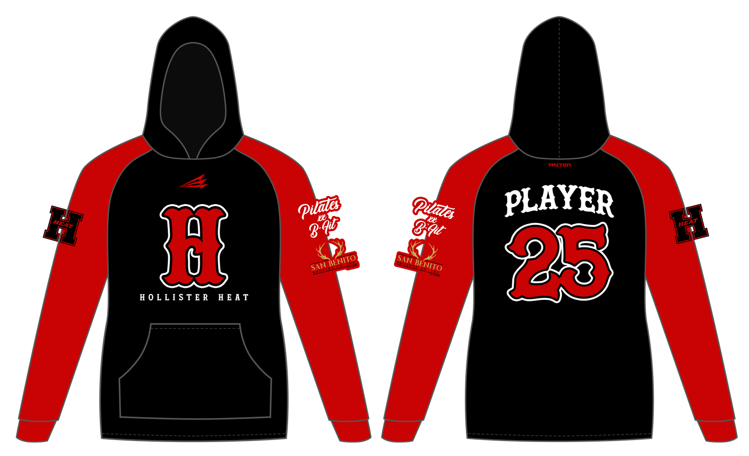 Hollister Heat Custom Vulcan Hoodie #VH1