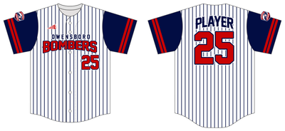 Owensboro Bombers Custom HexaFlex Baseball Jersey #J1B