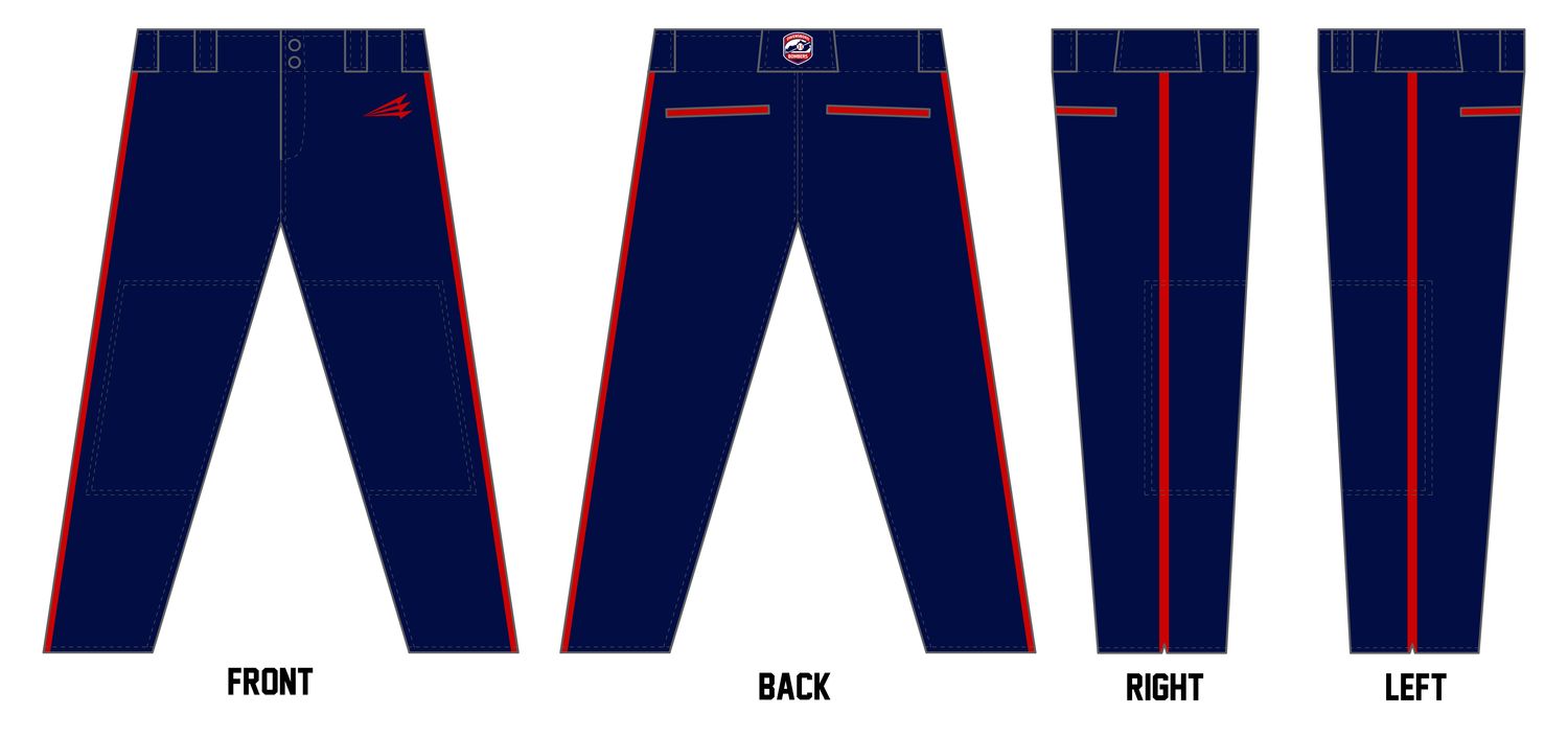 Owensboro Bombers Custom Athletic Fit Baseball Pant #BP1B