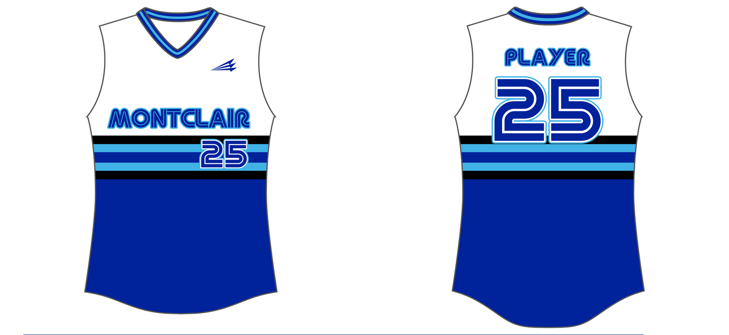 Montclair Bulldogs Custom NanoDr Softball Jersey #J13F