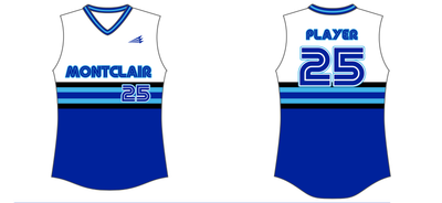 Montclair Bulldogs Custom NanoDr Softball Jersey #J13F