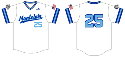 Montclair Bulldogs Custom NanoDri Baseball Jersey #J9I