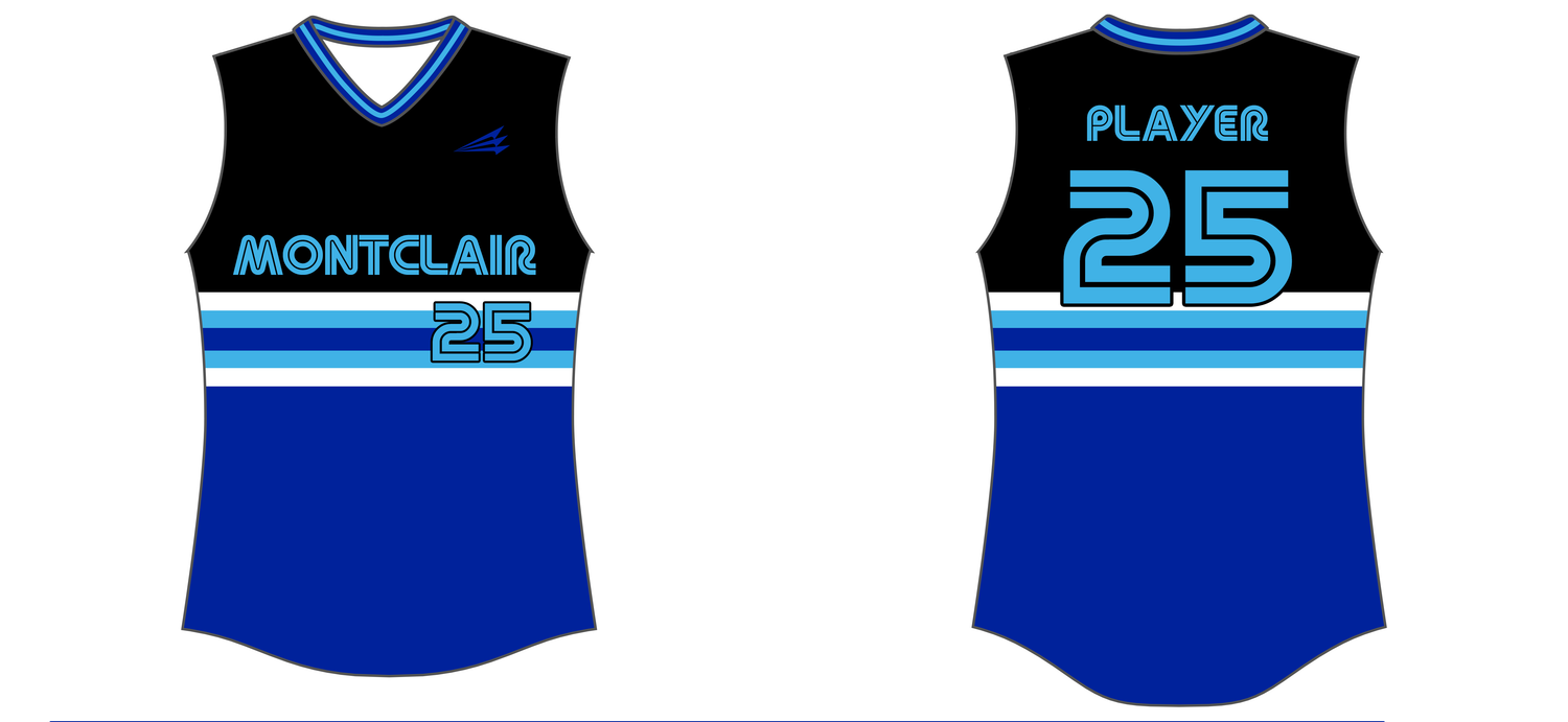 Montclair Bulldogs Custom NanoDr Softball Jersey #J13E