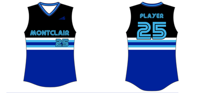 Montclair Bulldogs Custom NanoDr Softball Jersey #J13E