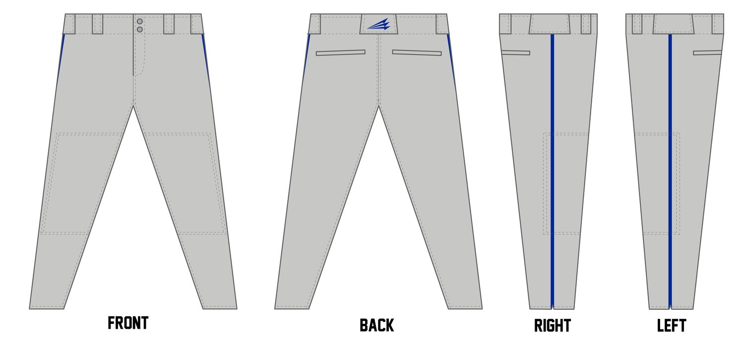 Montclair Bulldogs Custom Athletic Baseball Pant #BP1