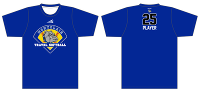 Montclair Bulldogs Custom HyperTee #HT3