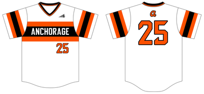 West Anchorage High School Custom HexaFlex Baseball Jersey #J1c