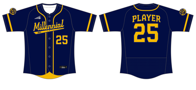 Millennial Bros. Custom SPDFLX Baseball Jersey #J1K
