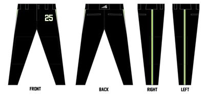 Romeoville Titans Custom Athletic Baseball Pant #BP4F