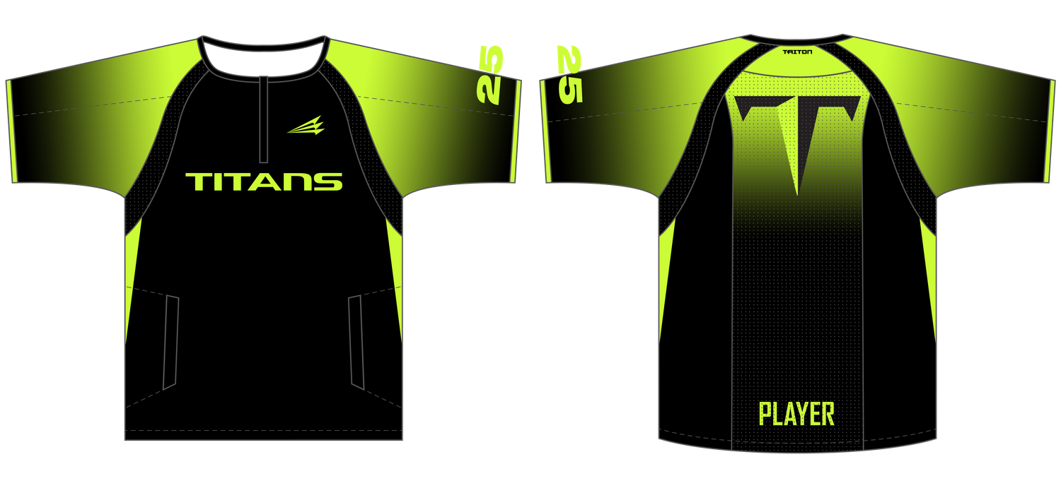 Romeoville Titans Custom NEON Cage Jacket #CC1C