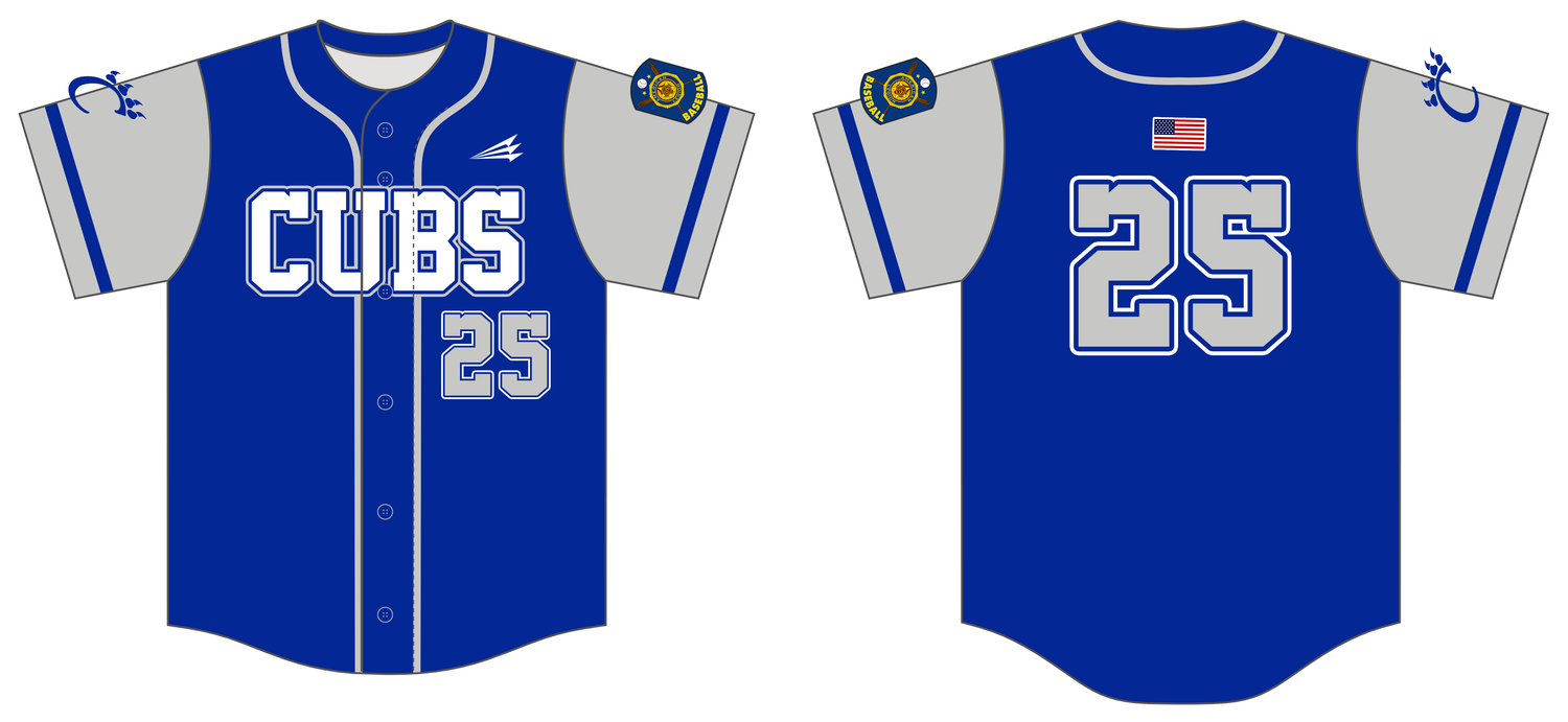 Cody Cubs Legion Custom NanoDri Baseball Jersey #J3c