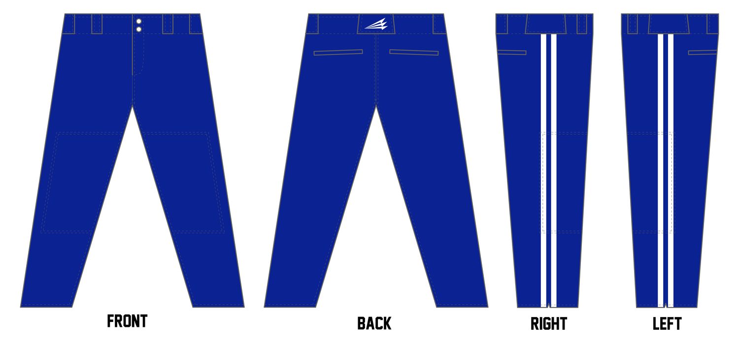Nazareth Jr Blue Eagles Custom Athletic Cut Baseball Pant #BP3