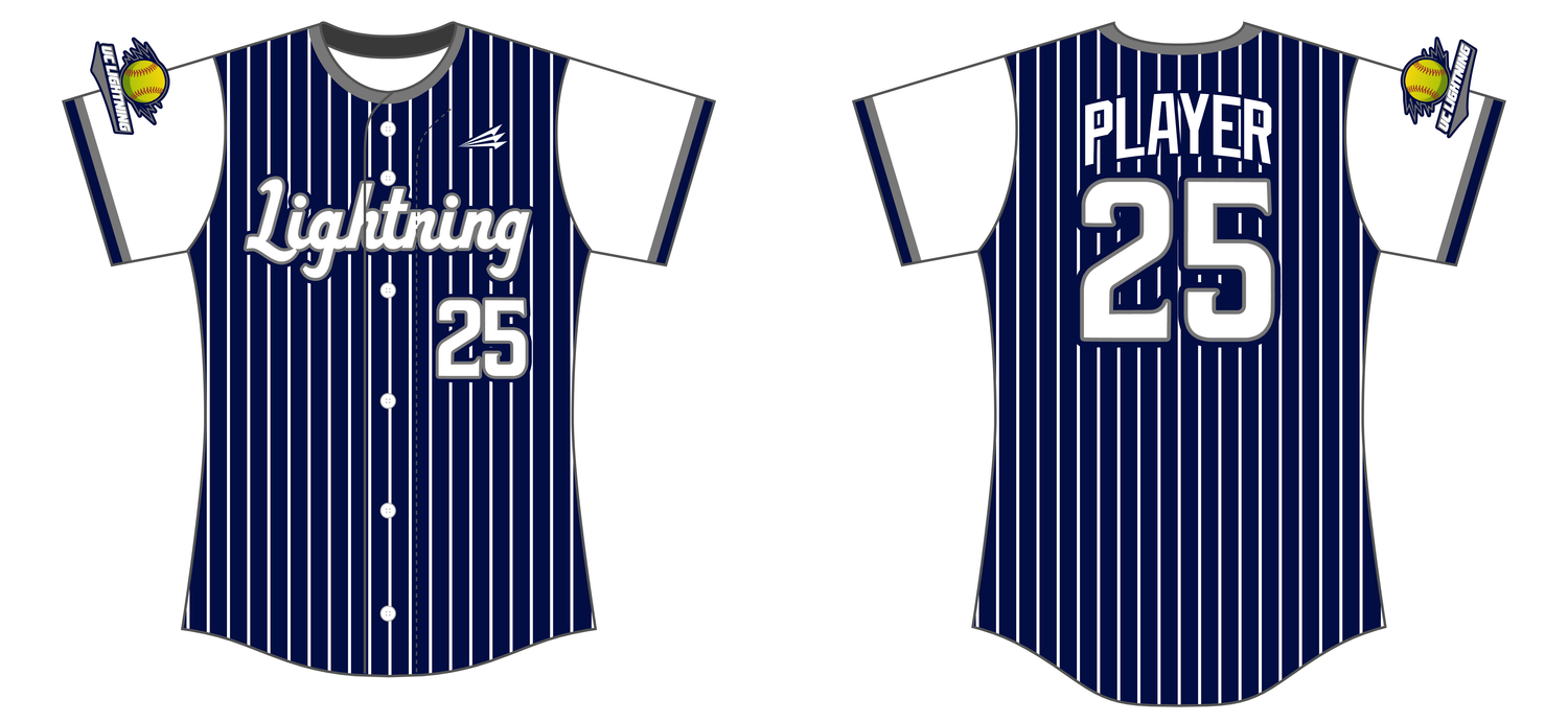 UC Lightning Custom NanoDri  Softball Jersey #J2