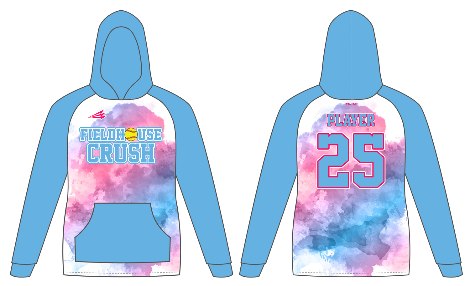 Fieldhouse Crush Custom Vulcan Hoodie #VH1H