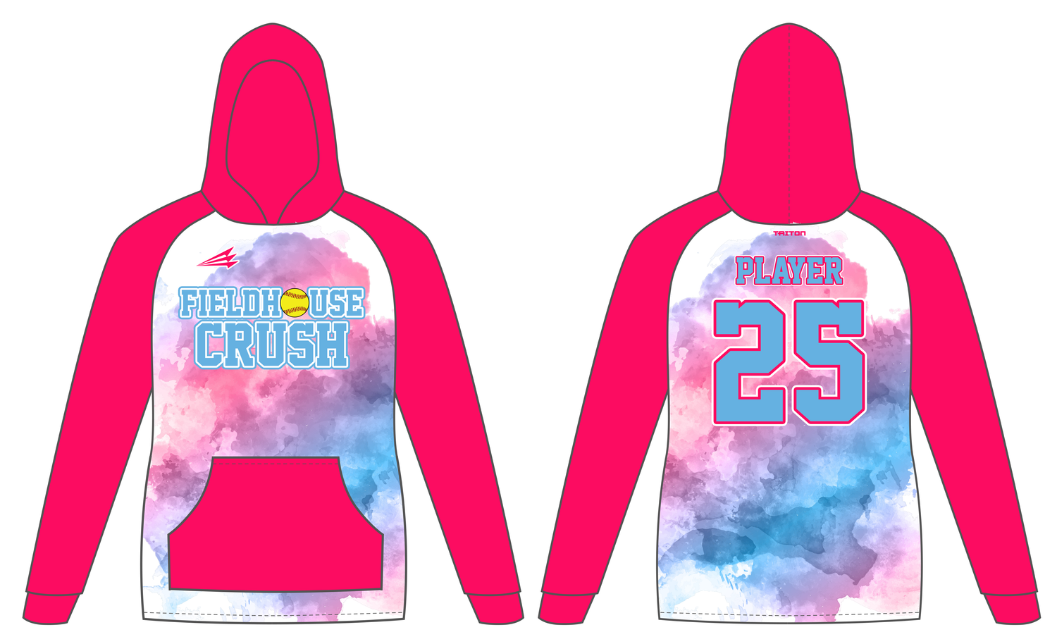 Fieldhouse Crush Custom Vulcan Hoodie #VH1I