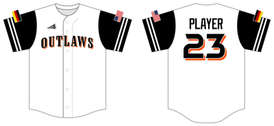 RP Outlaws Custom NanoDri Baseball Jersey #J3