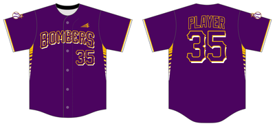 J-Town Bombers Custom HexaFlex Baseball Jersey #J2C
